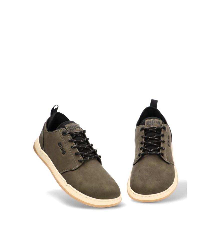 ZAPATILLA BAREFOOT MUSTANG KAKI 84804