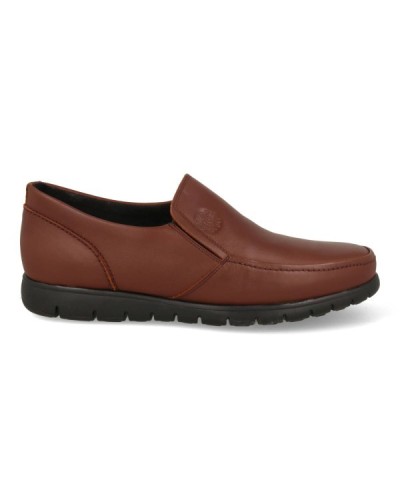 ZAPATO MARRON  PIEL COMODOSPORT 074