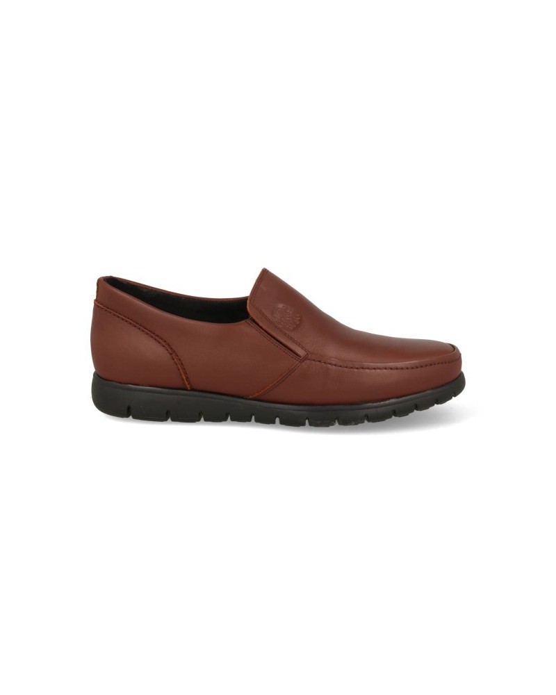 ZAPATO MARRON  PIEL COMODOSPORT 074