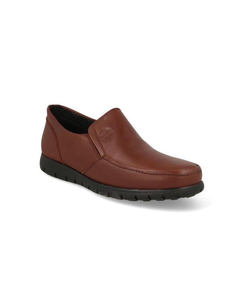 ZAPATO MARRON  PIEL COMODOSPORT 074