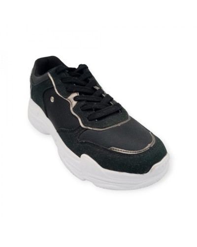 DEPORTIVA PLATAFORMA NEGRA  XTI 48649 2