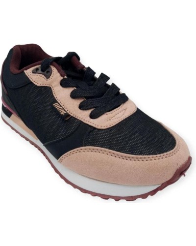 DEPORTIVA NEGRA Y ROSA MUSTANG 69394 2