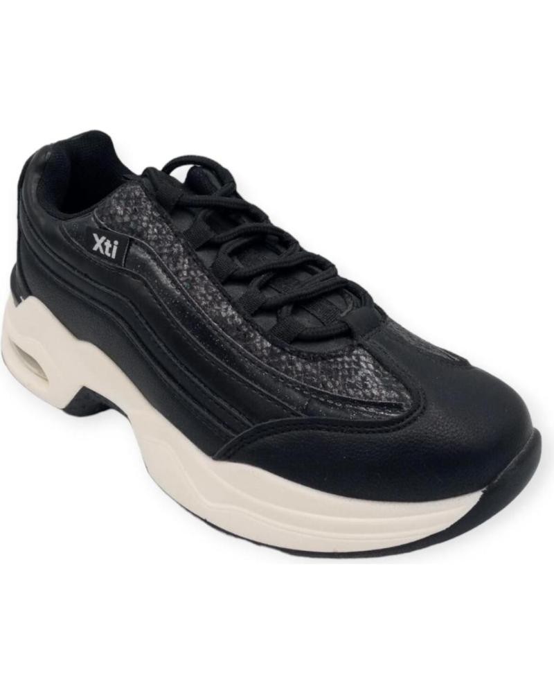 DEPORTIVA PLATAFORMA NEGRA XTI 49272