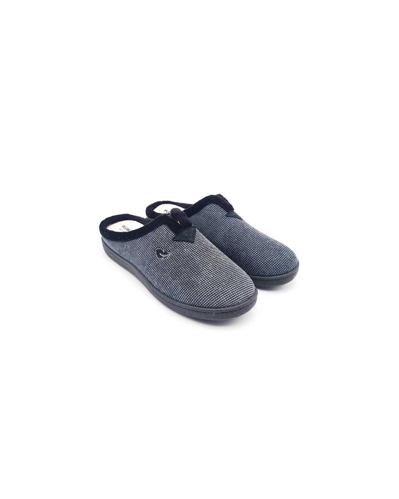 ZAPATILLA CASA CHINELA GRIS ROAL  12248