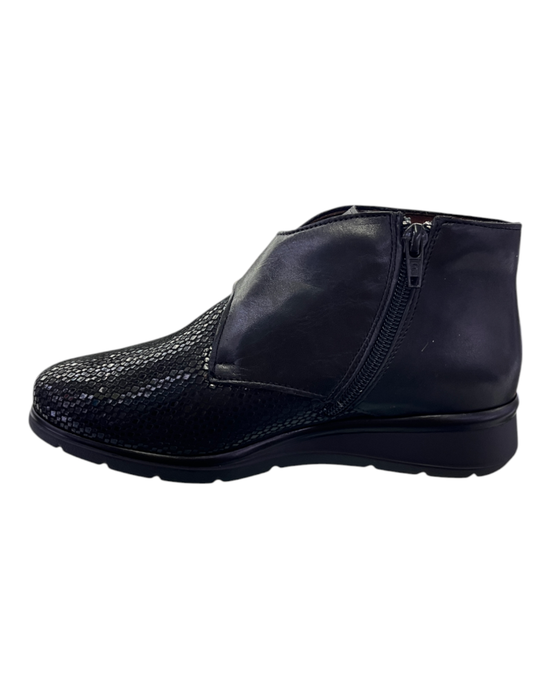 BOTIN VELCRO  NEGRO PITILLOS 10013