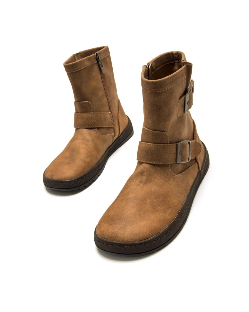 BOTÍN RESPETUOSO TAUPE MUSTANG 55296