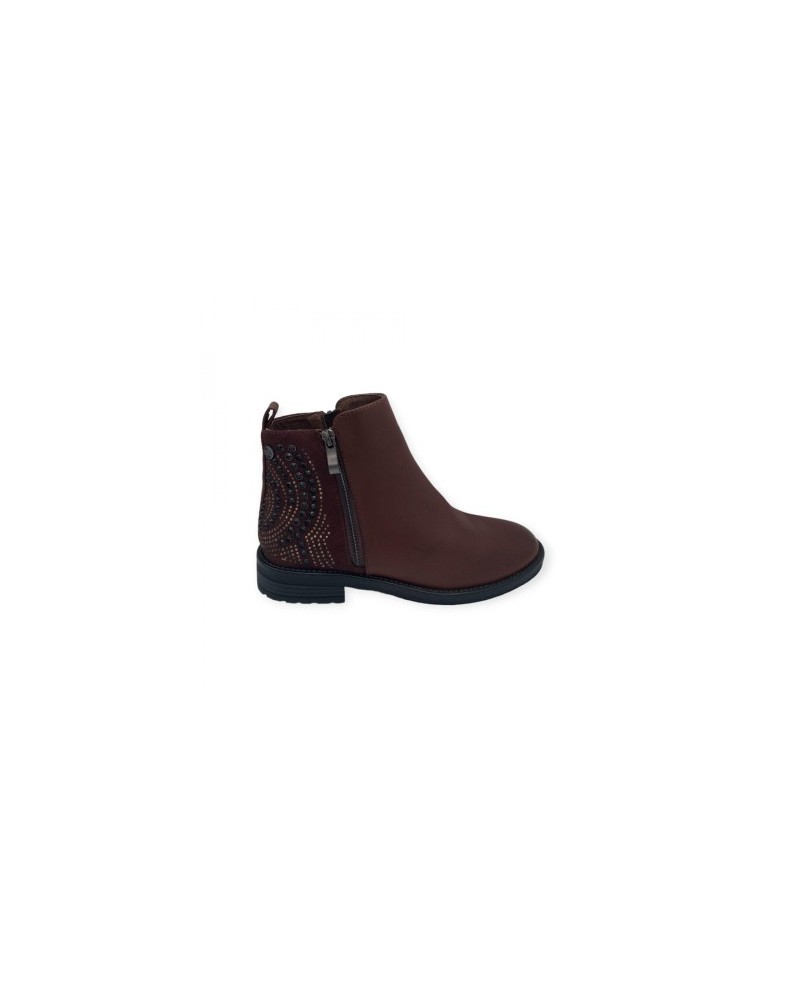 BOTIN PLANO MARRON  XTI 49417