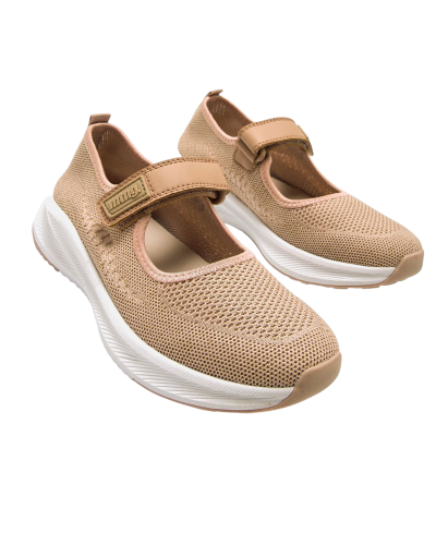 DEPORTIVA VELCRO NEGRA O NUDE MUSTANG 60800 2