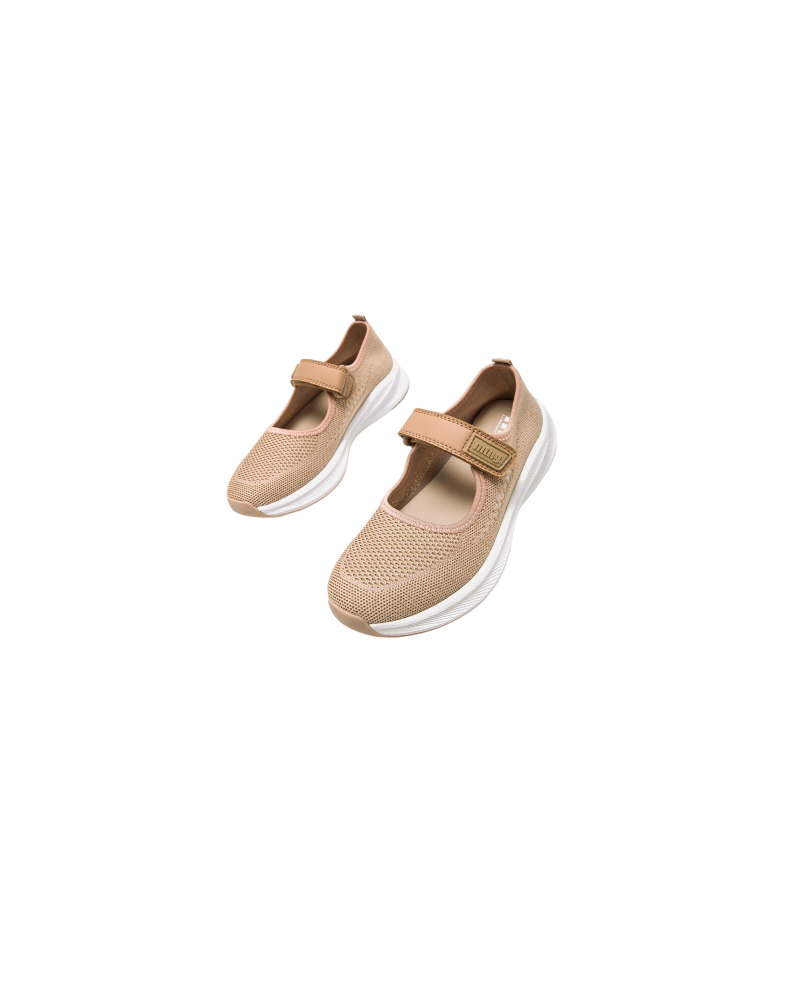 DEPORTIVA VELCRO NEGRA O NUDE MUSTANG 60800