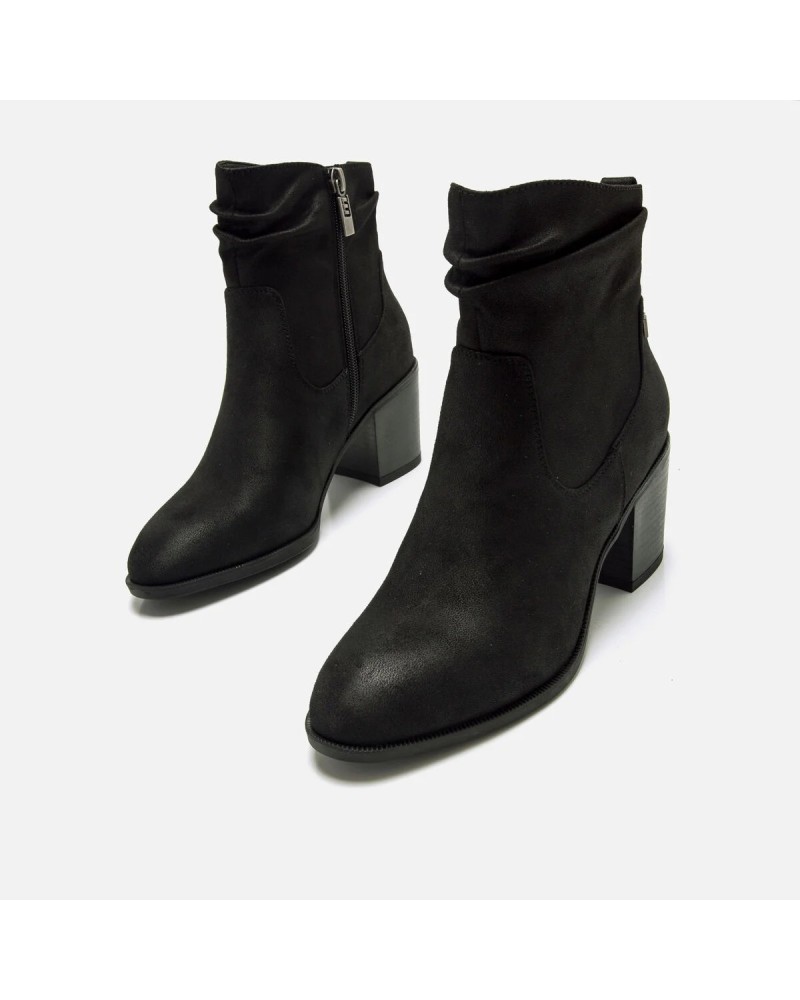 BOTÍN MUSTANG NEGRO TACON 59501