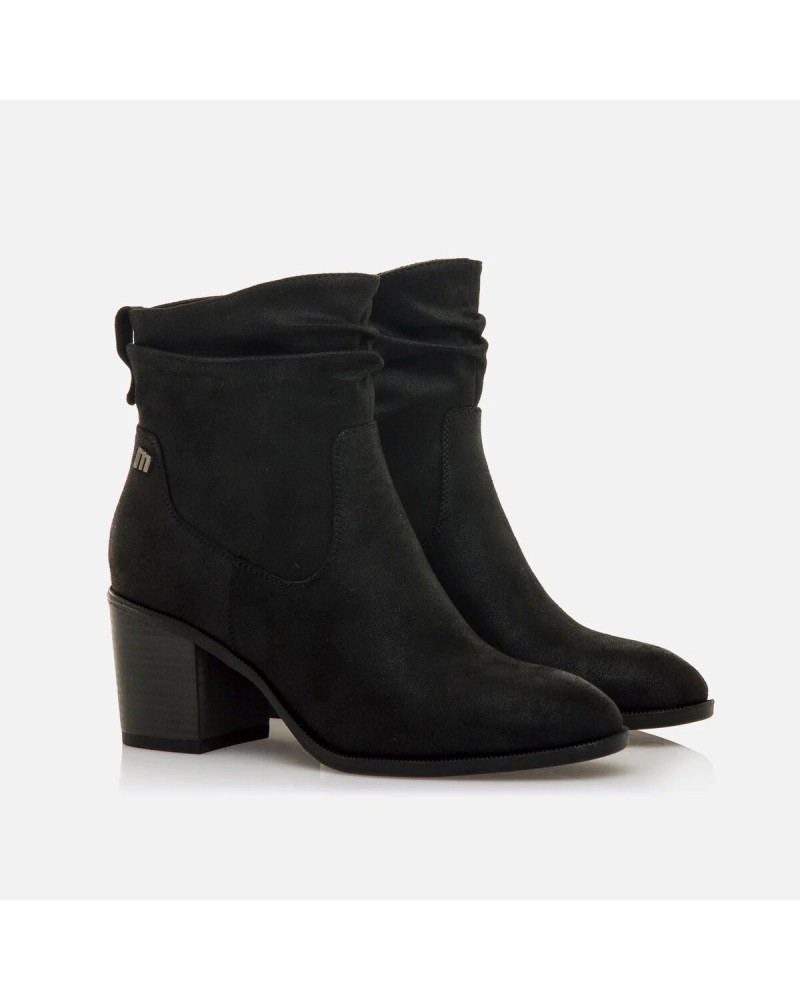 BOTÍN MUSTANG NEGRO TACON 59501