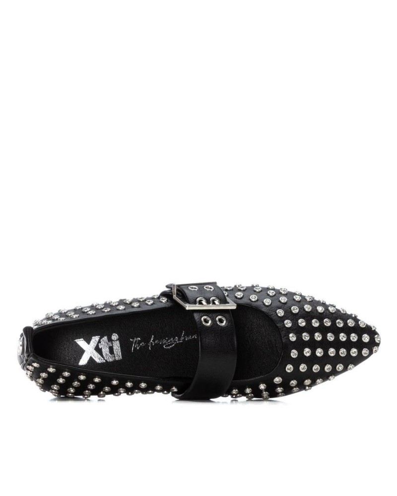 ZAPATO  XTI  TACHAS NEGRO 144264