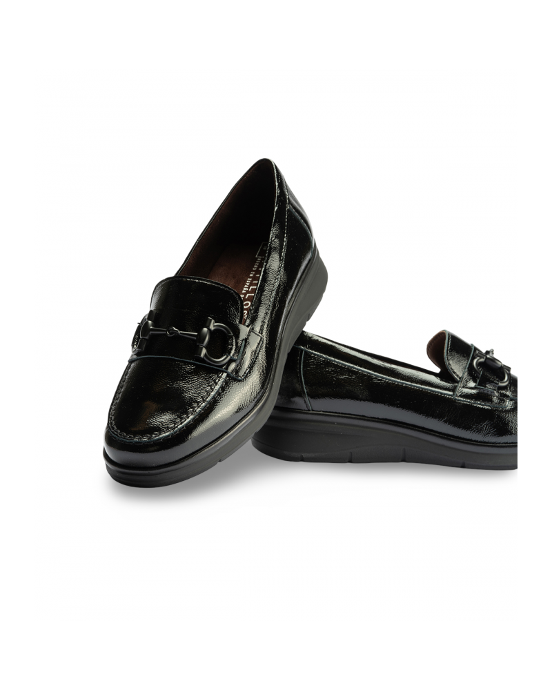 MOCASIN NEGRO PITILLOS 10701