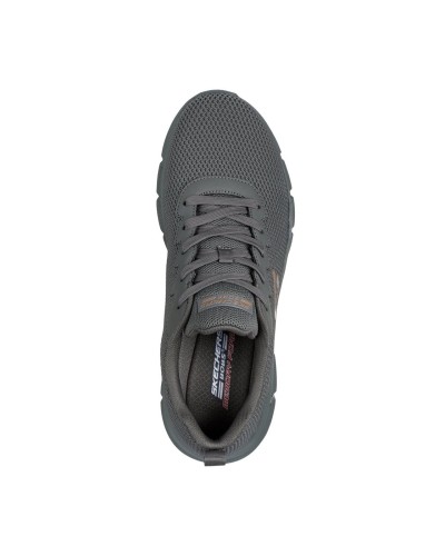 ZAPATILLA GRIS SKERCHERS 118106 BOBS 2