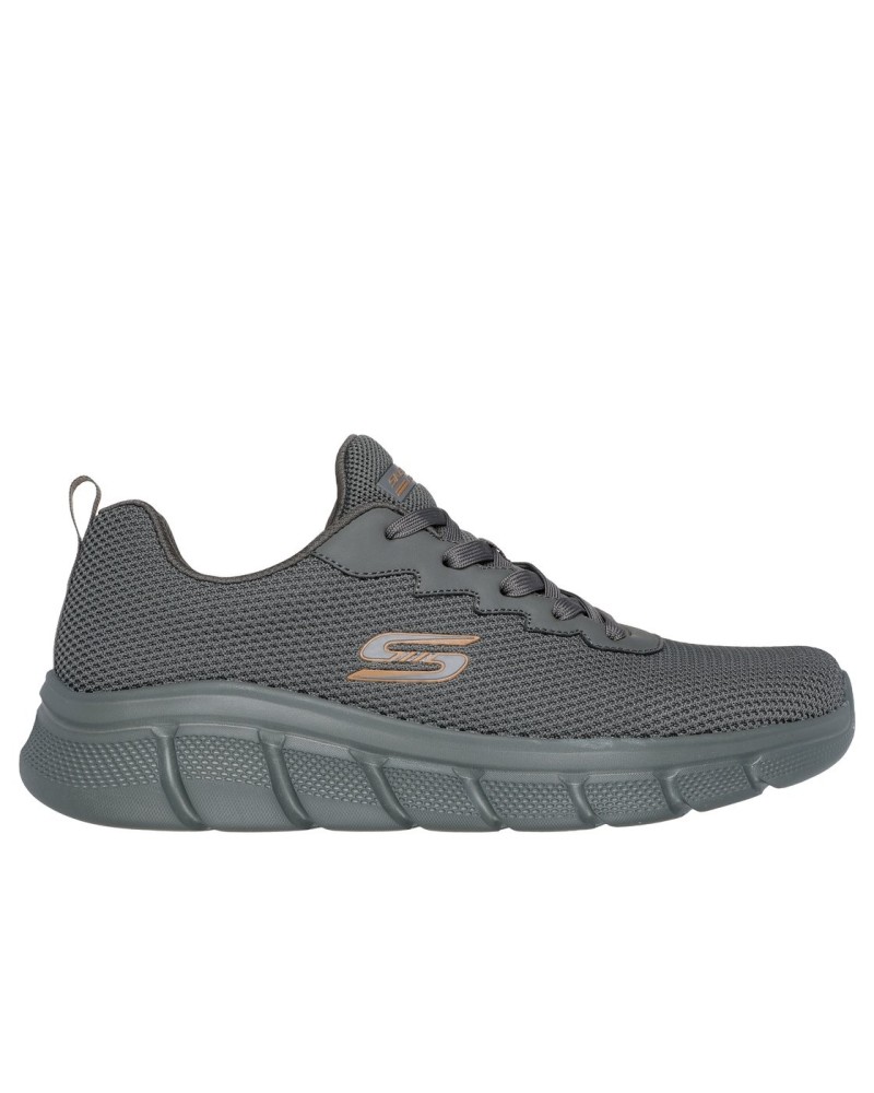 ZAPATILLA GRIS SKERCHERS 118106 BOBS