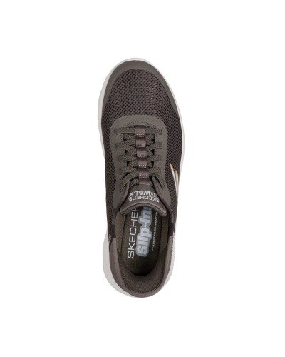 ZAPATILLA GRIS  SKERCHERS SLIP-INS  216324 2